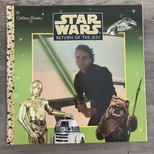 Golden Books Star Wars Return Of The Jedi Paperback Book